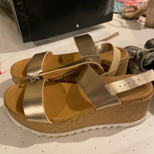 Summer platform sandals